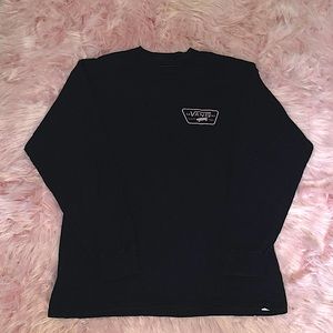 Black Vans long sleeve t-shirt